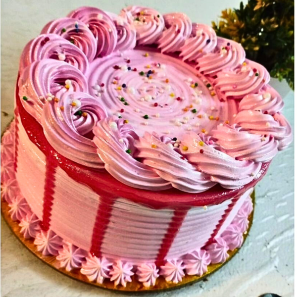 strawberry cake