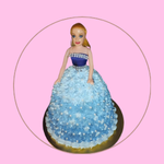 Barbie Doll Cake