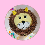 Dog shaped cake