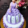 barbie doll cake